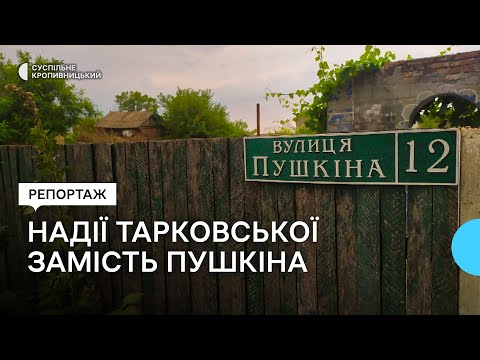 Суспільне Кропивницький: У громаді на Кіровоградщині депутати підтримали ініціативу жителів перейменувати вулицю Пушкіна Суспільне Кропивницький: У громаді на Кіровоградщині депутати підтримали ініціативу жителів перейменувати вулицю Пушкіна