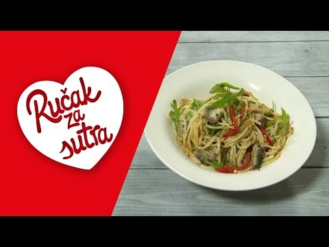 Video: Špageti Sa Srdelama