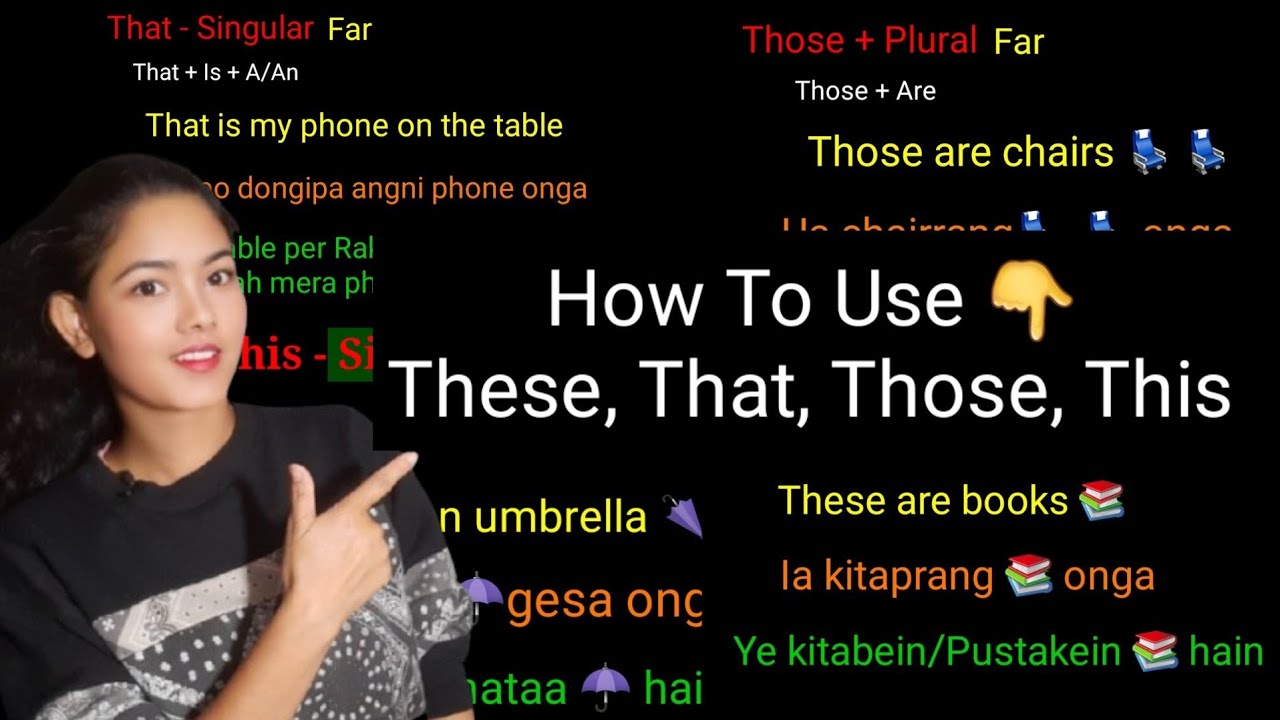 These, That,  Those, Thisko Maidake Jakalgen | How To Use Of This, Those, That, These in Garo 