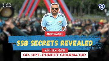 SSB Decoded with (Ex-GTO ) Group Captain Puneet Sharma sir || SSB || NDA || AFCAT || CDS || AFSB ||