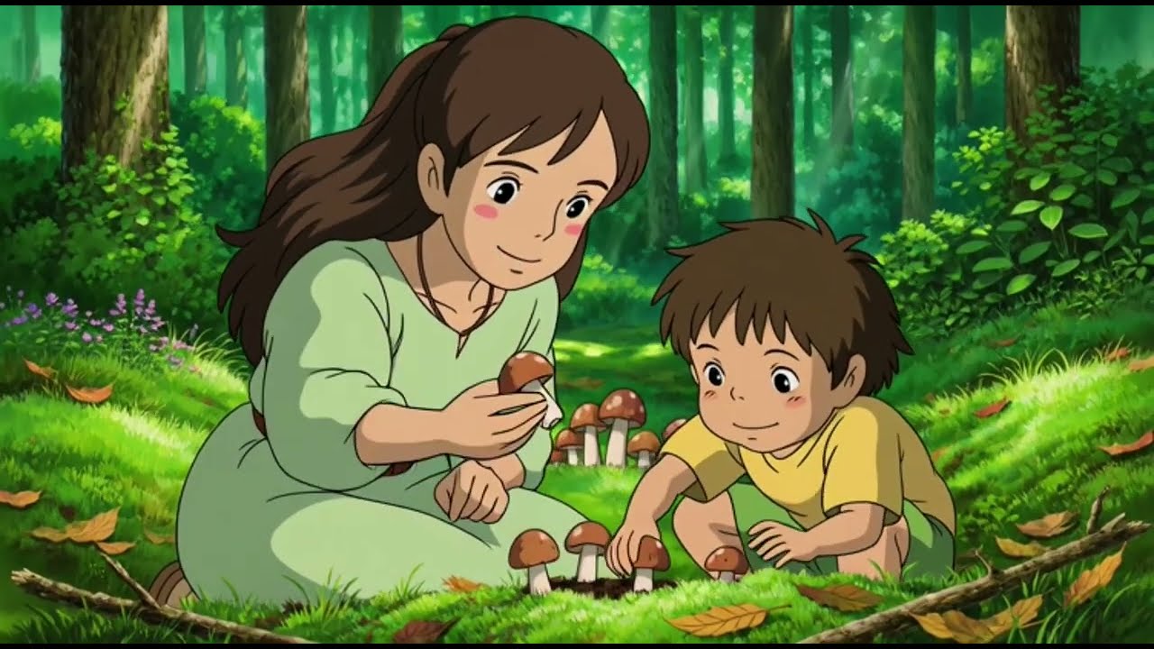 Quiet Autumn Days  | Cozy Ghibli Inspired Story