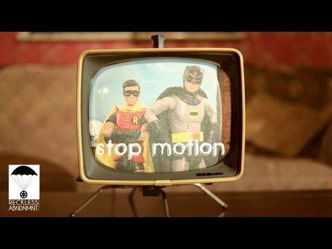Batman Theme Stop Motion Intro (1966)