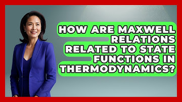 How Are Maxwell Relations Related to State Functions in Thermodynamics?
