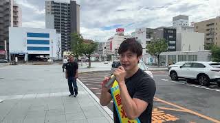 250718 NHK党 比例区 福永かつや 高松駅前