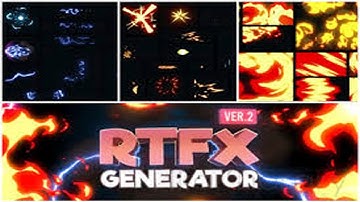 Download 1000+ FX elements - RTFX Generator- After Effects + Pre rendered clips