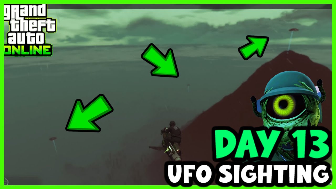 🛸 День 13 наблюдения НЛО – Возвращение локаций 1, 2 и 3 в GTA Online! (Хэллоуинское событие 2025)