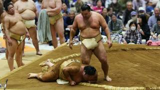 観客も啞然❗霧島の過酷なシゴキ 熱海富士【大相撲 秋巡業 和気場所2026】Atamifuji Kirishima /SUMO ぶつかり稽古