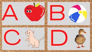 A For Apple B For Ball | ABCD for Kids | English Alphabet For Kids | ABCD New Video| #toddlers