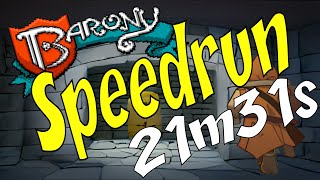 Barony Speedrun 21m31 full game - Vampire Wanderer