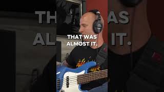 This lick was SO HARD to play! #progrock #bass #shorts