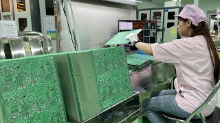 Производство печатных плат в Китае Заводское производство