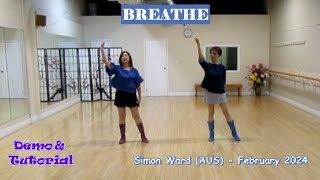 Breathe - Line Dance (Dance & Teach) | Simon Ward | Regina Cheung