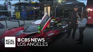 The Whelen Cadillac Racing team readies for qualifying rounds at the Acura Grand Prix: SoCal Spotlig by KCAL News 287 views 17 hours ago 3 minutes, 16 seconds