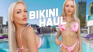 CRAZY BALCONY BIKINI HAUL - YesBabyLisa