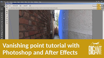 Vanishing Point Tutorial with Photoshop and After Effects