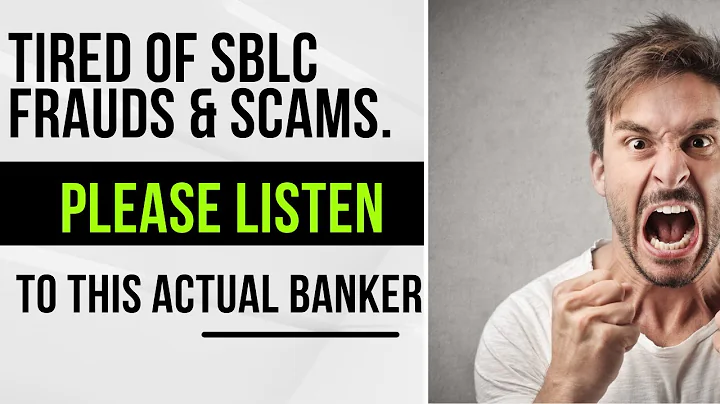 SBLC frauds & scams: Listen to this actual Banker