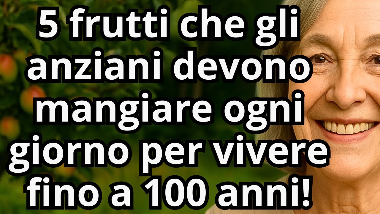 I 5 Migliori Frutti che Devi Mangiare Ogni Giorno per la Longevità e la ...