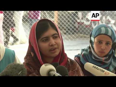 Malala Yousafzai urges countries to open borders to Afghan refugees
