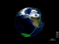 International space station iss 3d orbit