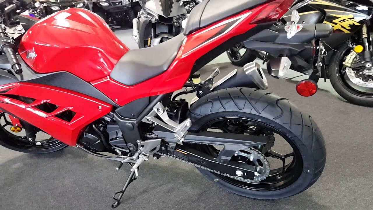 kawasaki ninja red