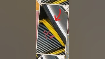 Why Do Escalators Have Brush Strips on the Sides? | Amazing Engineering Fact #shortsindia