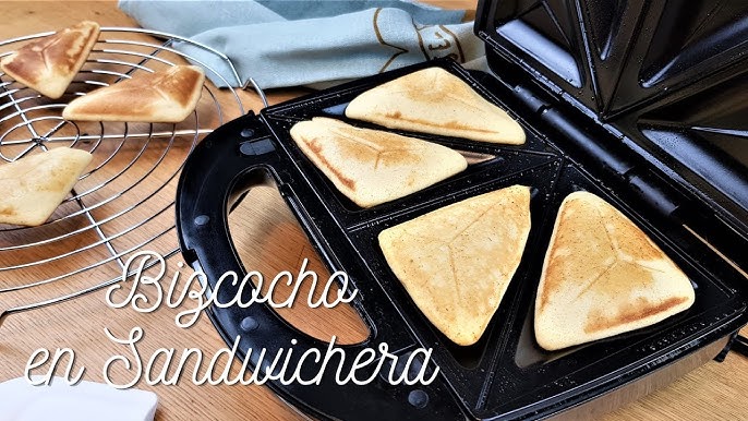 RECORD®️  Receta: 3 tipos de sándwich en Sandwichera Eléctrica 