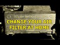 How to change the air filter on a Hyundai Tucson