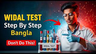 Widal Test Practical Step by Step (Bangla) | How to Do Widal Test in Lab 🧪 | Rasel Ahmed Lab