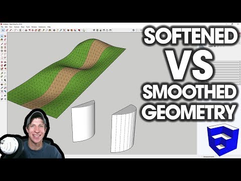 SOFTENED VS SMOOTHED Edges in SketchUp - What&rsquo;s the Difference?