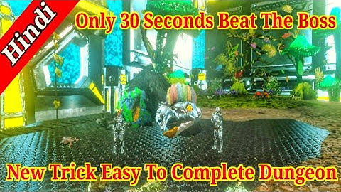 Cells of the Chaotic Oracle Easy Dungeon|Ark Survival Evolved Mobile |Easy To complete Dungeon|Hindi