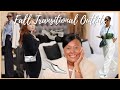 Perfect Outfits for the Summer to Fall Transition | Luxury Haul | Coach Shine Collection | AJLT