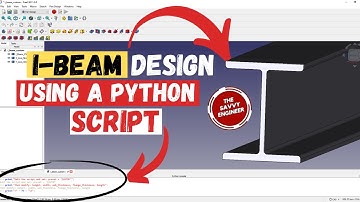 FreeCAD | Editable I-Beam Profile using a Python Script