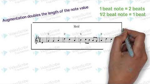 How to develop a melody - Augmentation