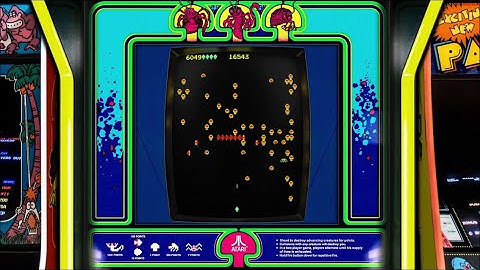 Centipede, Realistic Arcade Bezel with Reflective Shader by HyperSpaceMadness
