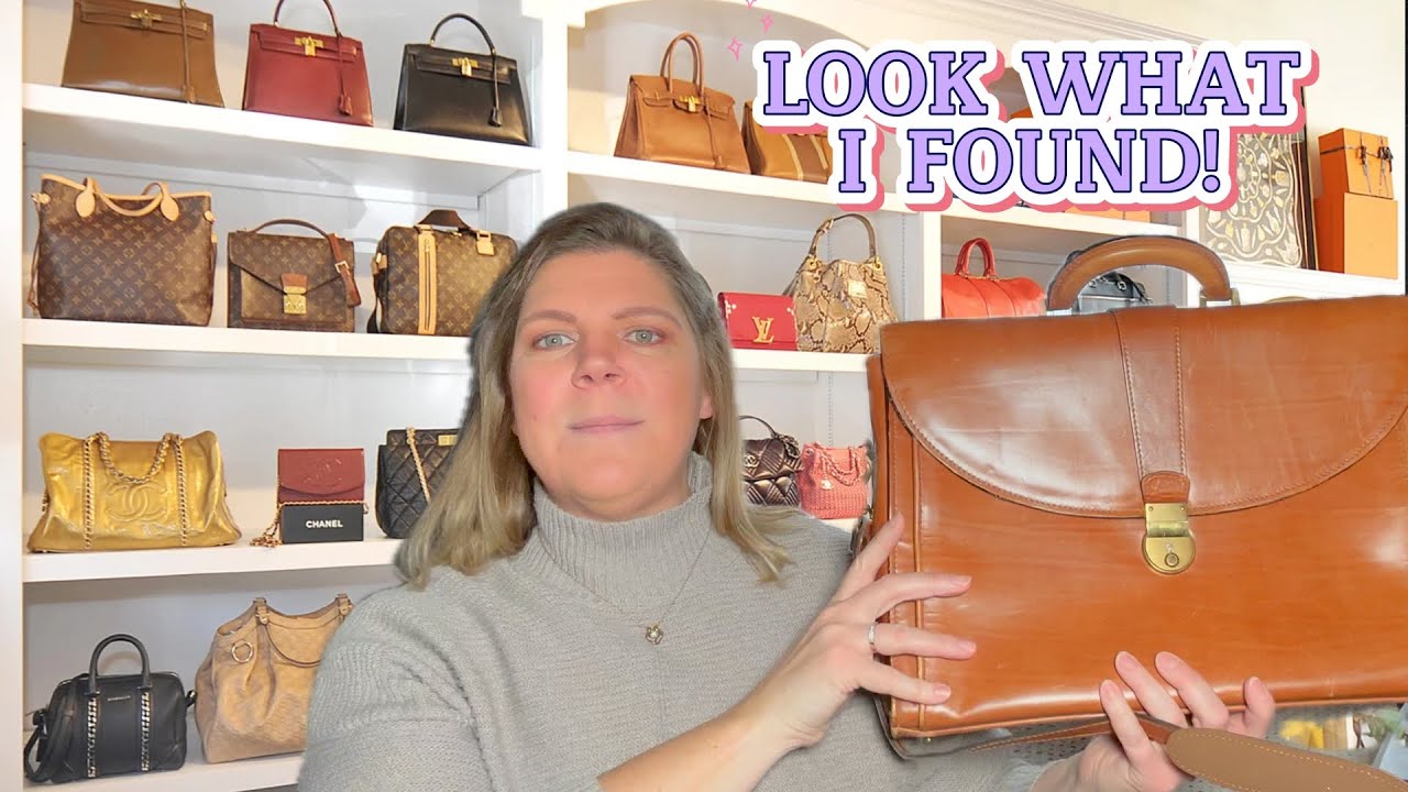 LUXURY BAG FOUND at The Thrift Shop! HUGE Money! - YouTube