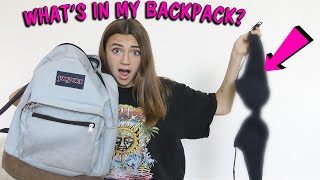 WHAT'S IN MY BACKPACK? END OF 11TH GRADE | Kayla Davis