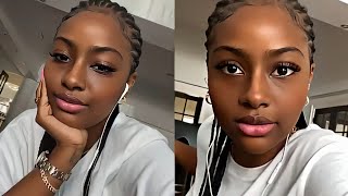 Justine Skye realiza live no Instagram (20/04/20).