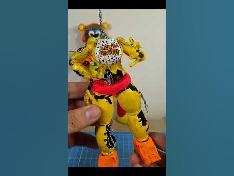 BLOB😱😱”MOLTEN FREDDY”(FNAF SECURITY BREACH)PLASTILINA✓✓✓ PORCELANA✓✓  POLYMER CLAY✓ 