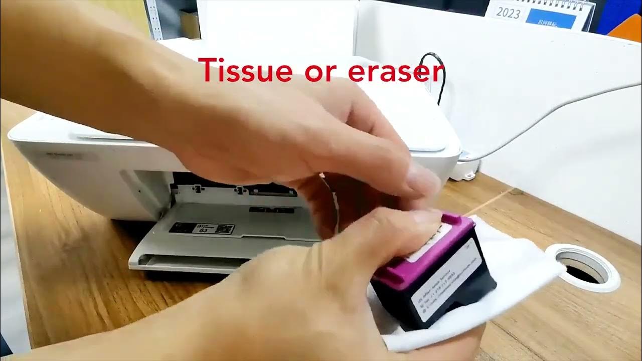 How to Solve HP Ink Cartridge Be Clogged YouTube