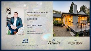 2415 Fairmount Blvd Eugene, OR $1,500,000