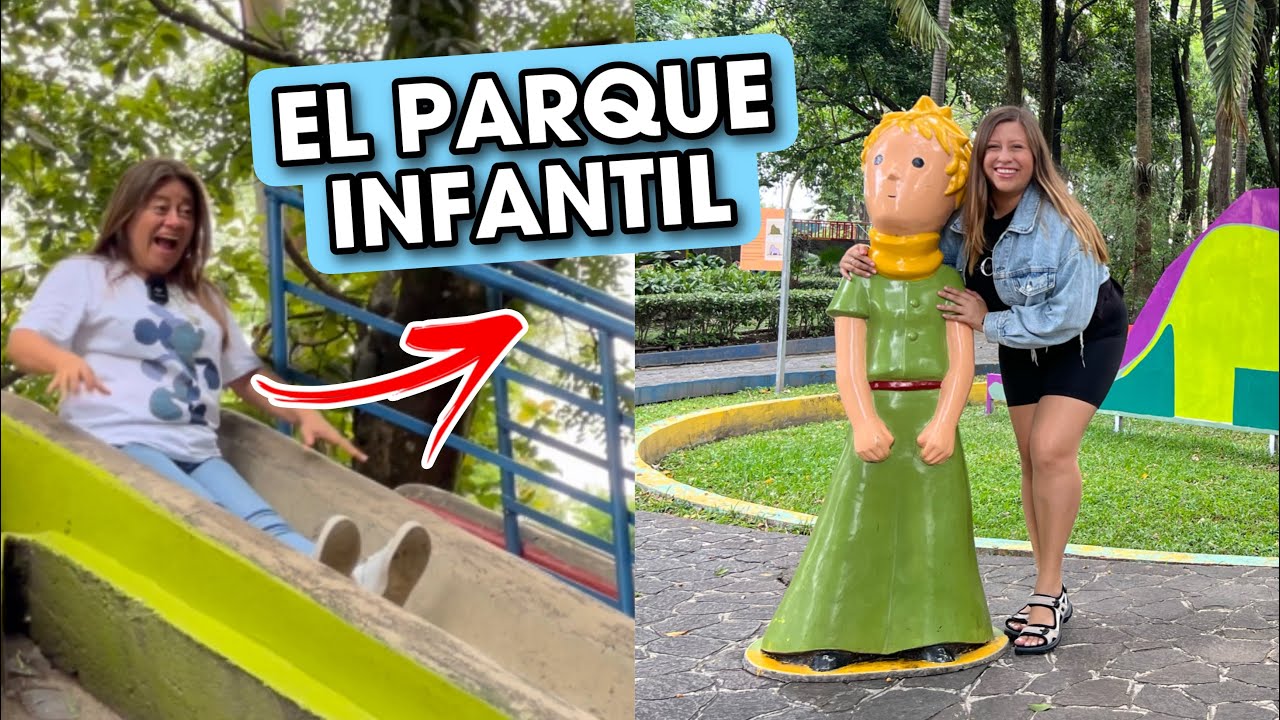 ASI ESTA EL PARQUE INFANTIL 2023 😱🇸🇻 