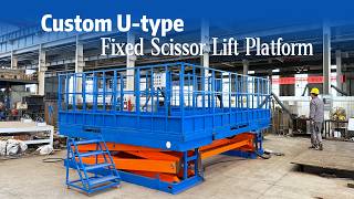 Massive U-Type Scissor Lift: Custom Engineered for Perfection