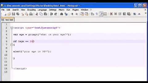 JavaScript If Statement