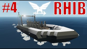 Lichtbalk & Verwijderen van de elektromotoren! - RHIB - Stormworks: Bouwen en redden - Deel 4