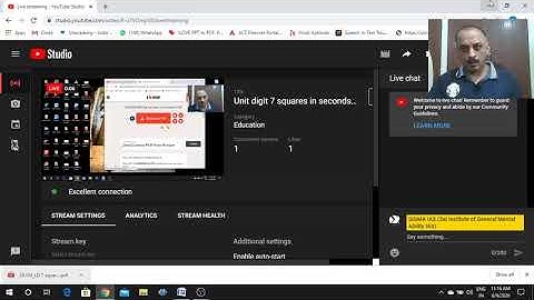 Unit digit 7 squares in seconds by Banda Ravipal Reddy