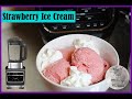 STRAWBERRY ICE CREAM | NINJA FOODI BLENDER RECIPES