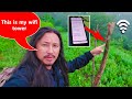 I am showing you where I upload my videos from || internet & network problem in rural village areas