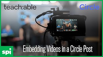 How To Embed Videos on Circle