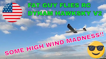 MAN!!! What a great glider!! The Dynam Hawksky V2 by Fat Guy Flies Rc