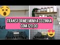 Envelopei e transformei minha cozinha gastando pouco / compramos uma geladeira